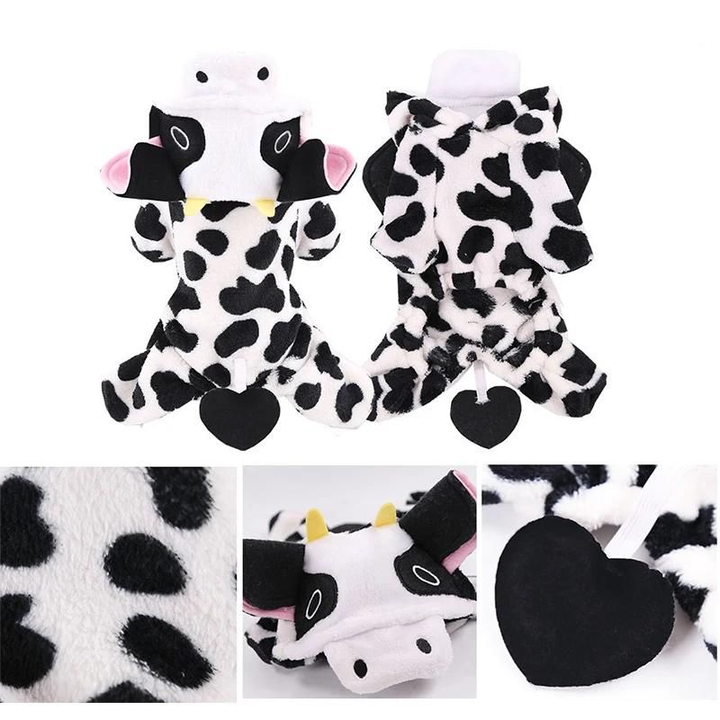 cow french bulldog costume