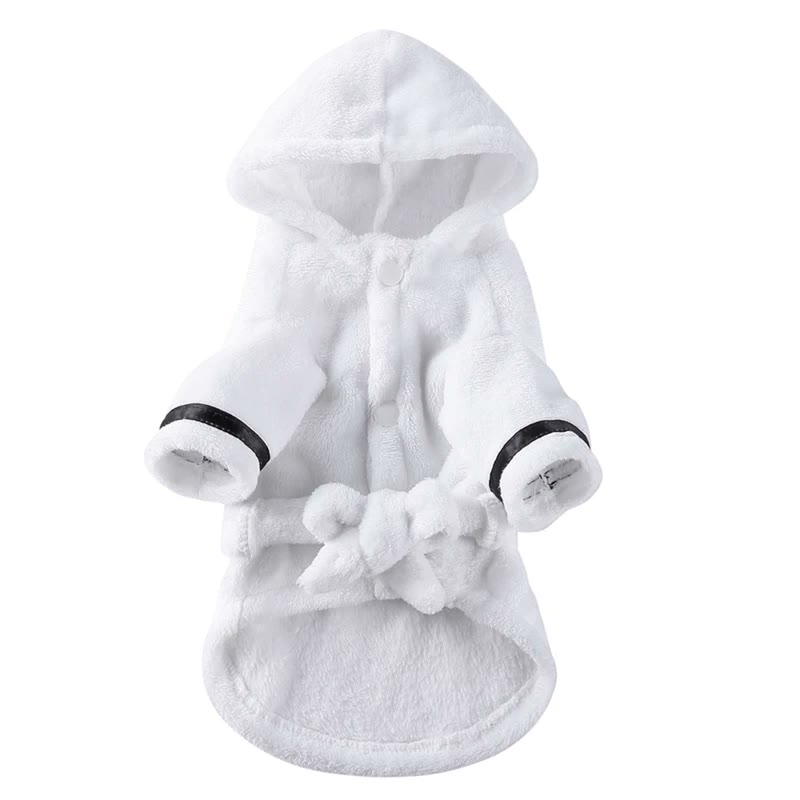 french bulldog bathrobe