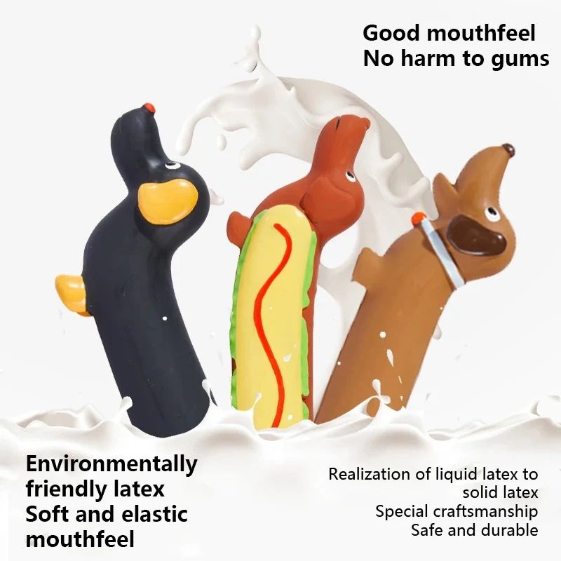frenchie sausage dog toy
