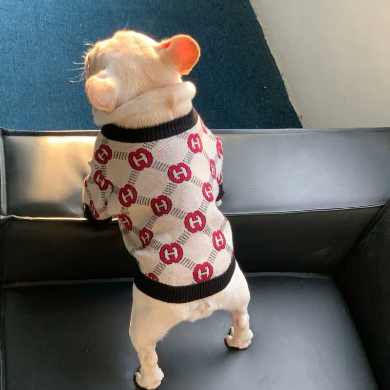 frenchie space shop woolytouch french bulldog sweater