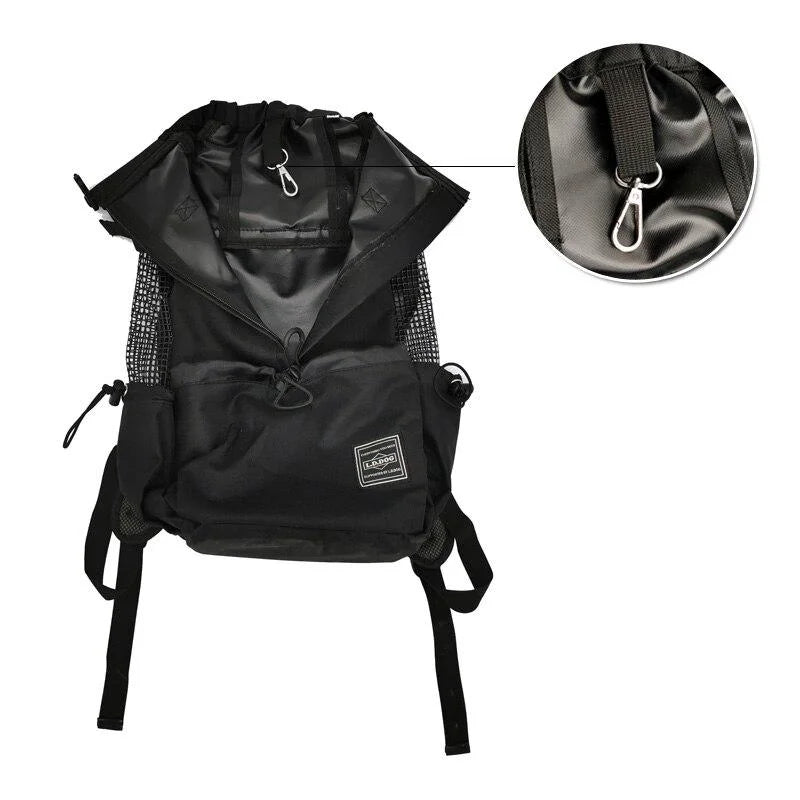 French Bulldog Mesh Carrier