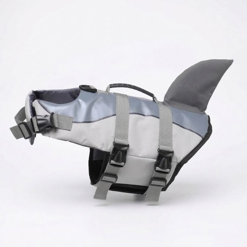SharkyMermaid Frenchie Life Jacket