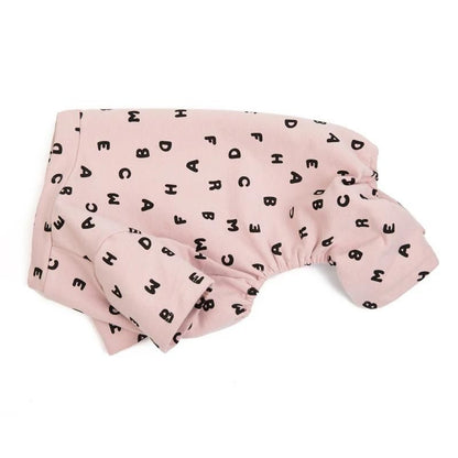 frenchie space shop abc french bulldog pajamas