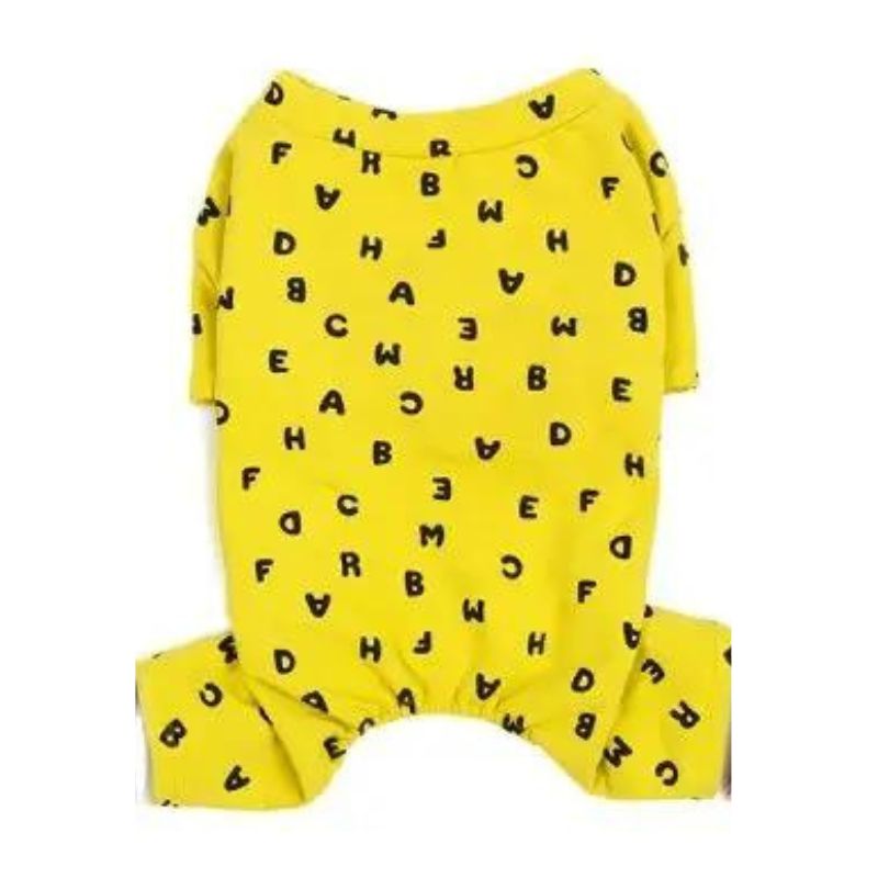 frenchie space shop abc french bulldog pajamas