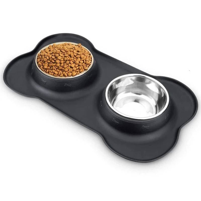 antislip french bulldog bowl