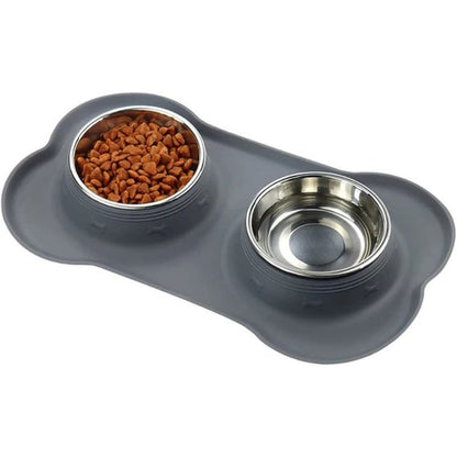 antislip french bulldog bowl