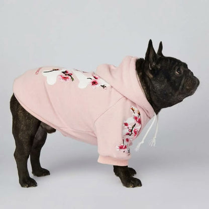 frenchie space shop bloom french bulldog hoodie