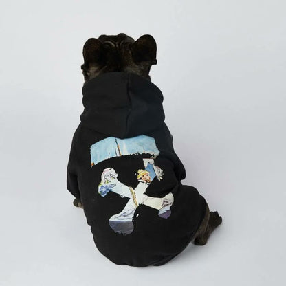 frenchie space shop bloom french bulldog hoodie