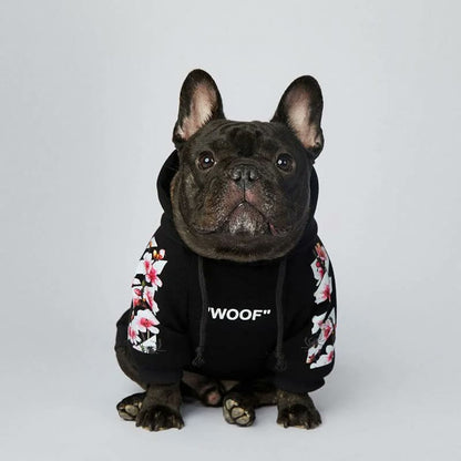 frenchie space shop bloom french bulldog hoodie