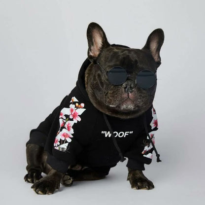 frenchie space shop bloom french bulldog hoodie