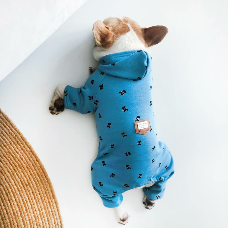 frenchie space shop bluedream french bulldog pajamas