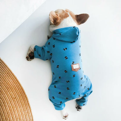 frenchie space shop bluedream french bulldog pajamas