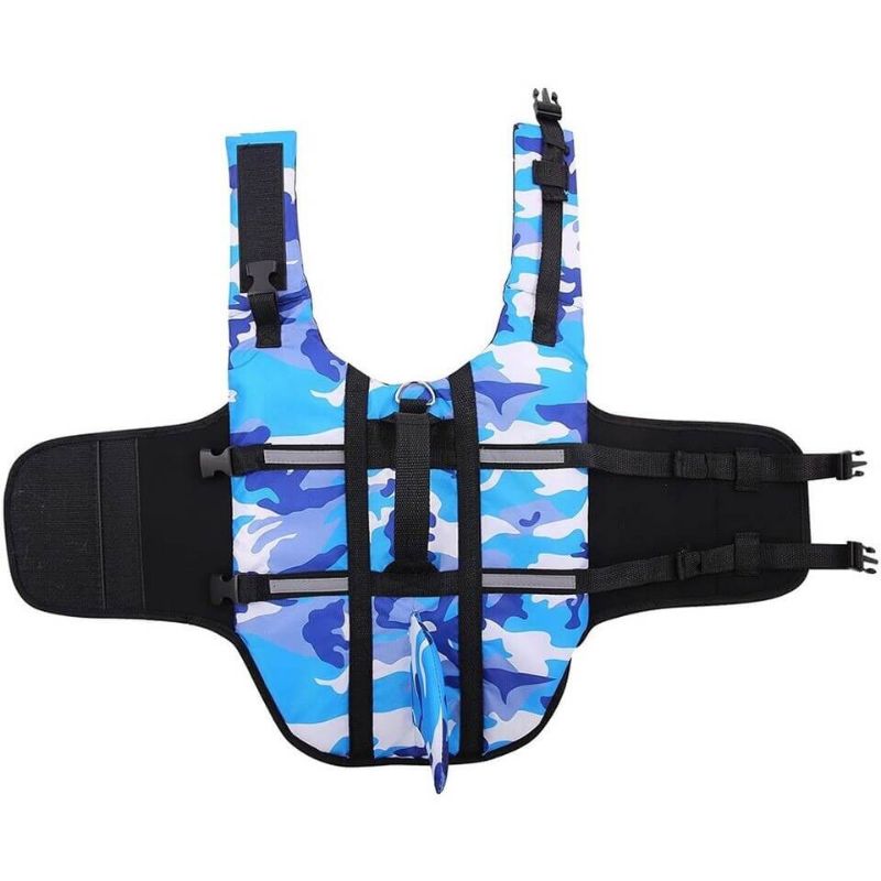 camo french bulldog swimming vest