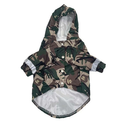 frenchie space shop camo french bulldog windbreaker jacket