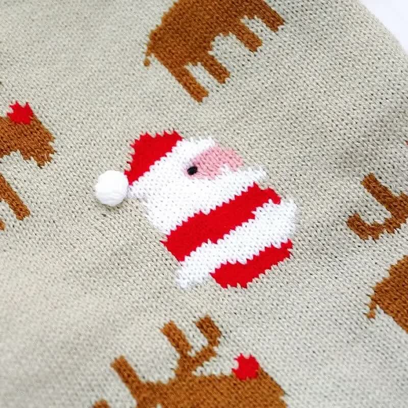 frenchie space shop christmas elk frenchie sweater