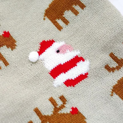 frenchie space shop christmas elk frenchie sweater