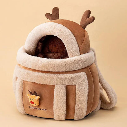 frenchie space shop christmas winter french bulldog carrier