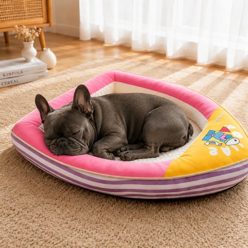 cooling frenchie boat bed