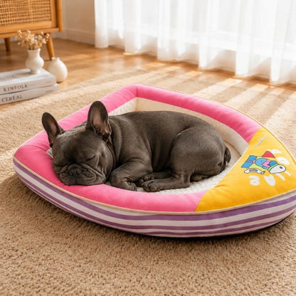 cooling frenchie boat bed