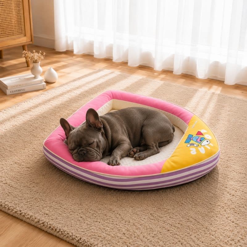 cooling frenchie boat bed
