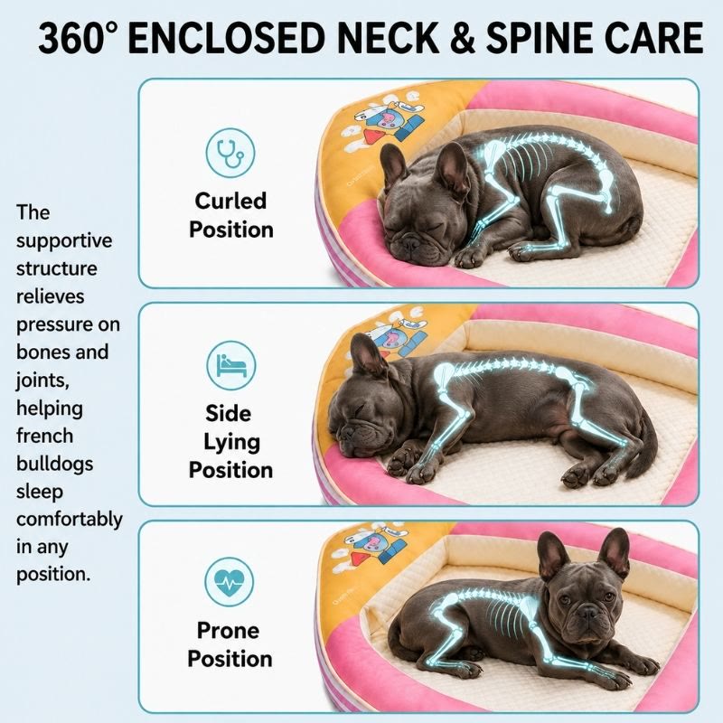cooling frenchie boat bed