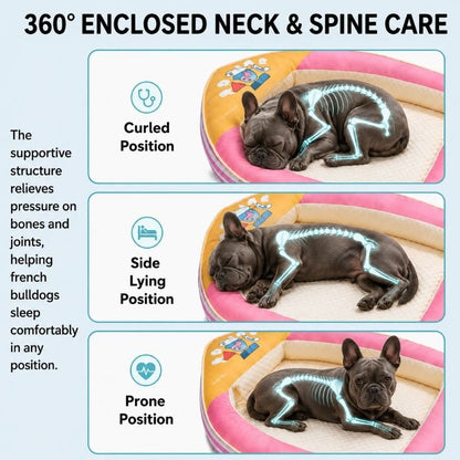 cooling frenchie boat bed