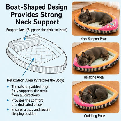 cooling frenchie boat bed