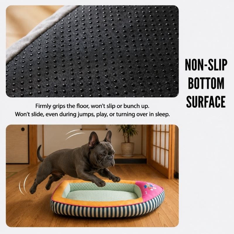 cooling frenchie boat bed
