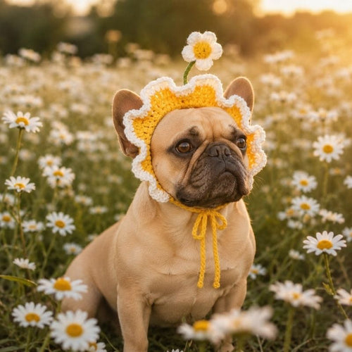 daisy frenchie bonnet