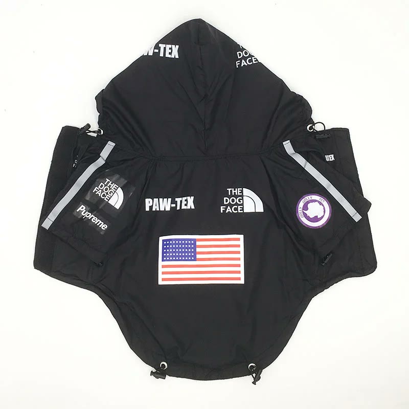frenchie space shop dogface french bulldog raincoat