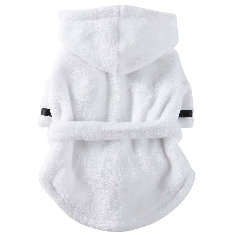 french bulldog bathrobe