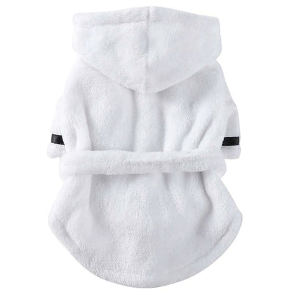 french bulldog bathrobe