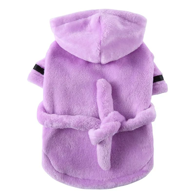 french bulldog bathrobe