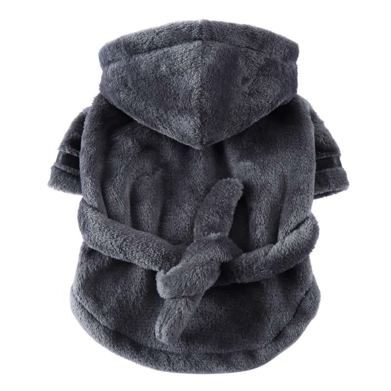 french bulldog bathrobe
