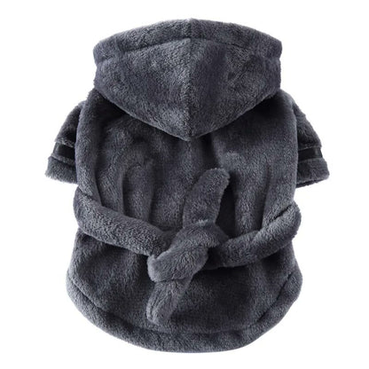 french bulldog bathrobe