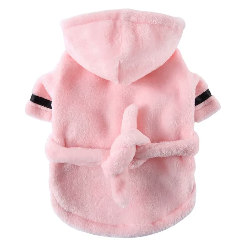 french bulldog bathrobe