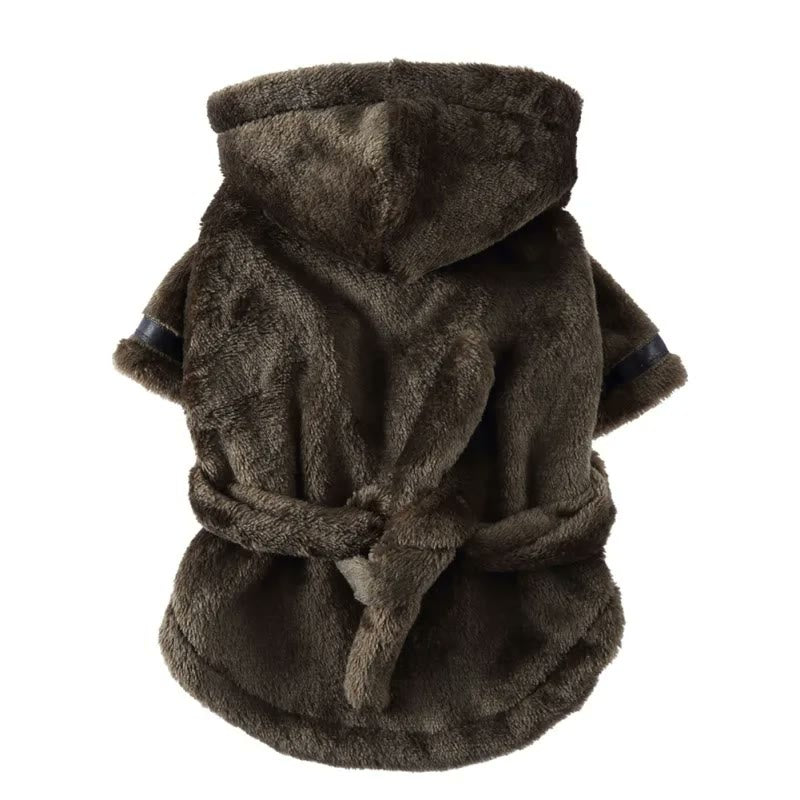 french bulldog bathrobe