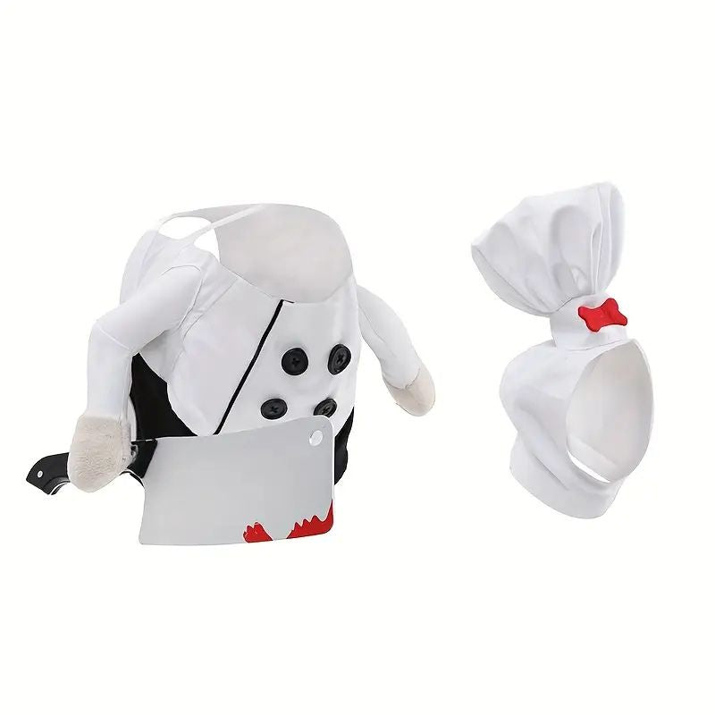 French Bulldog Butcher Costume