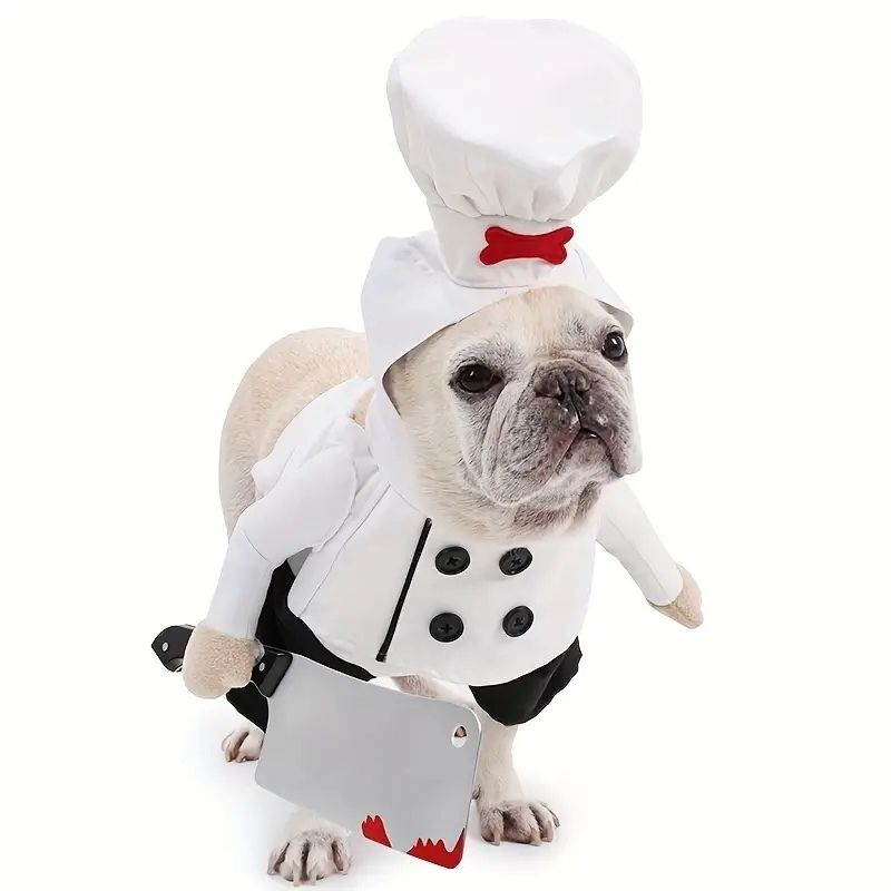 french bulldog butcher costume