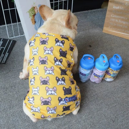 french bulldog cool vest