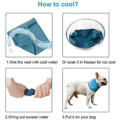 frenchie space shop french bulldog cooling bandana