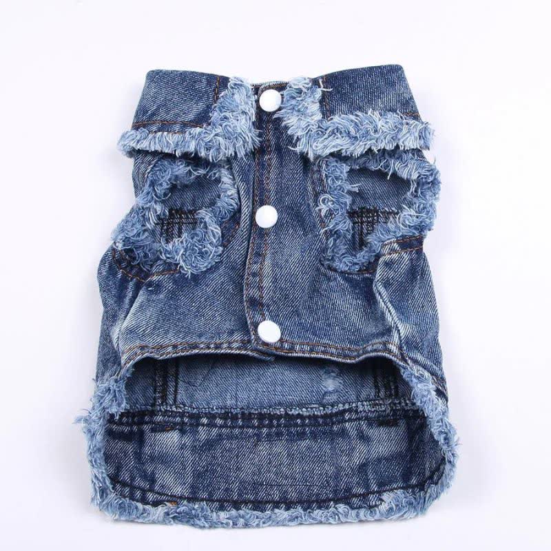 frenchie space shop french bulldog denim jacket