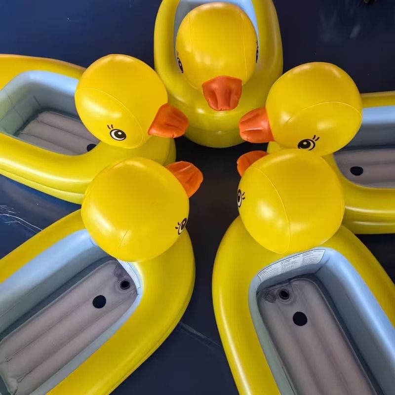 french bulldog duck float