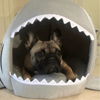 frenchie space shop french bulldog shark bed