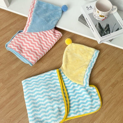 french bulldog spa day towel