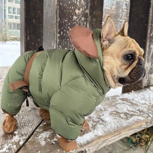 frenchie arctic jumpsuit