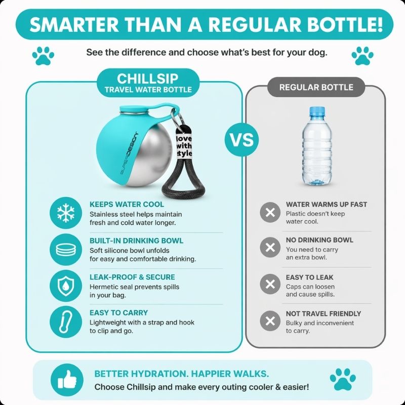 frenchie chillsip water bottle