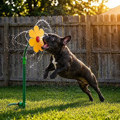 frenchie flower sprinkler