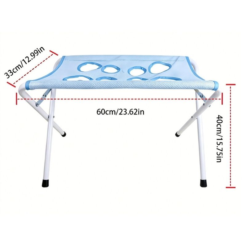 frenchie grooming hammock stand