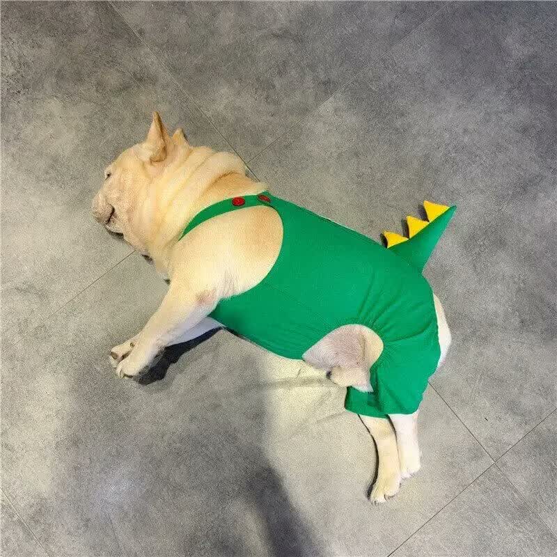 frenchie space shop greendino french bulldog costume